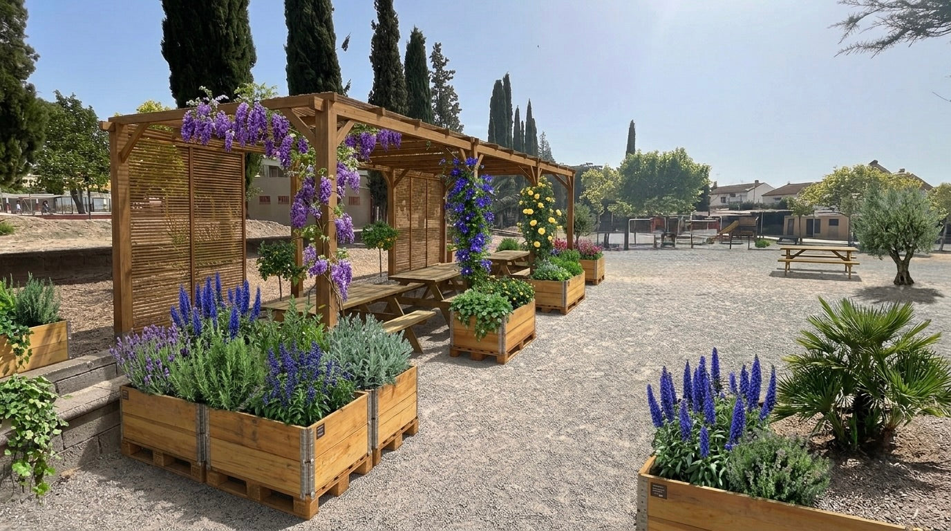 Huerto urbano refugio climático Urban Green Club