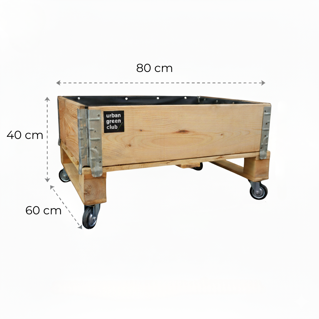 Bancal de huerto urbano premium